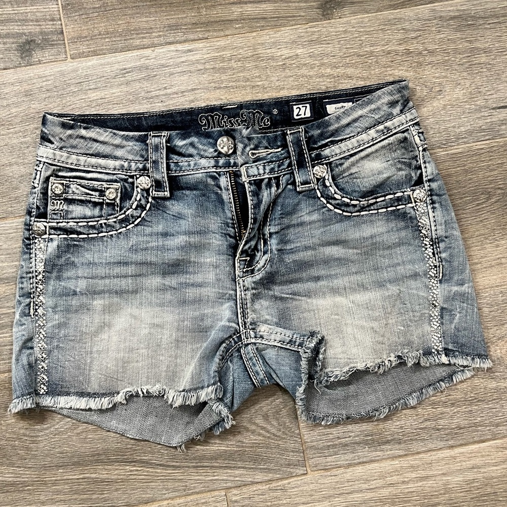 Miss Me Jean Shorts. Size 27